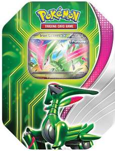 Paradox Clash Iron Leaves (Future Virizion) EX Spring 2024 Tin Box Pokemon TCG 1