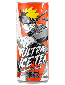 Ultra Ice Tea Fersken Naruto 330 ml 1