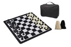 Rollable Chess Set with Carrying Bag 1