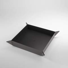 Magnetic Dice Tray Square Black/Gray Terningbrett 1