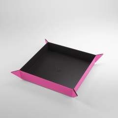 Magnetic Dice Tray Square Black/Pink Terningbrett 1