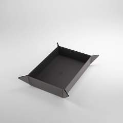 Magnetic Dice Tray Rect Black/Gray Terningbrett 1