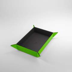 Magnetic Dice Tray Rect Black/Green Terningbrett 1