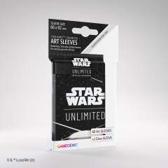 Star Wars Unlimited Card Back White Standard Size Sleeves (60+1) 1