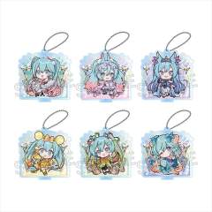 Hatsune Miku Ayakashi Stage Trading Keychain 1