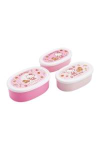 Sweety Pink Lunch Box Set of 3 1