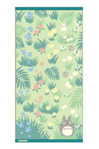 Totoro & Butterfly Bath Towel 60x120 cm 1