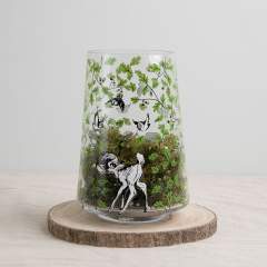 Bambi Forest Friends Glass Vase 1