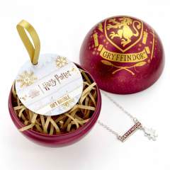 House Gryffindor Gift Bauble with Necklace 1