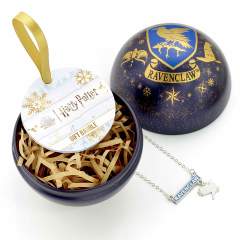 House Ravenclaw Gift Bauble with Necklace 1