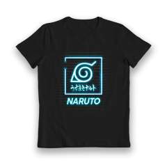 Hidden Leaf Village Glow Kids T-Shirt 1