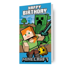 Minecraft Happy Birthday 1