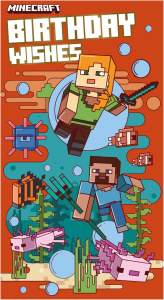 Minecraft Birthday Wishes 1