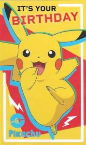 Pikachu It's Your Birthday 1