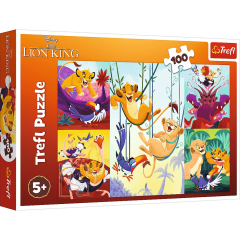 Courageous Lion King Puzzle (100) 1