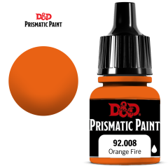 Prismatic Paint Orange Fire 8 ml Dungeons & Dragons 5th Edition 1