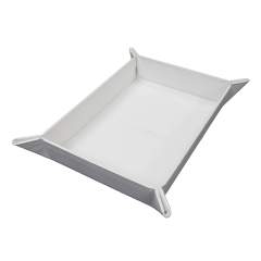 Vivid Magnetic Foldable Dice Tray White 1