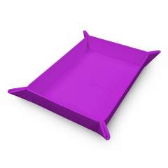 Vivid Magnetic Foldable Dice Tray Purple 1