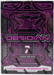 Obsidian 2023-24 Soccer Hobby Box 1