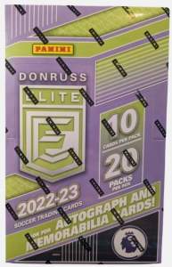 Donruss Elite Soccer 2022-23 Retail Booster Display Boks 1