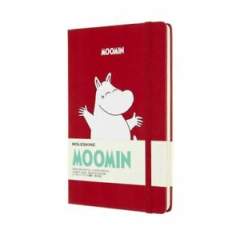 Mummi Notebook Linjert Red 1