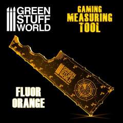 Fluor Orange Gaming Measuring Tool 8" 1