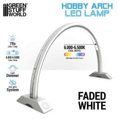 Faded White Hobby Arch LED Lamp 1