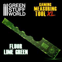 Fluor Lime Green Gaming Measuring Tool 12" 1