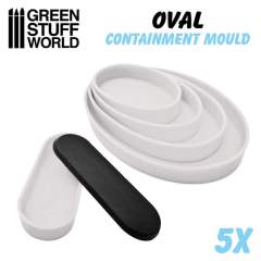 Containment Molds for Oval Bases (5) 1