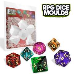 RPG D&D Dice Molds (7) 1