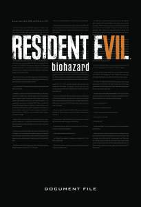 Resident Evil 7: Biohazard Document File 1