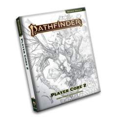 Player Core Rulebook 2 Sketch Cover HC 1