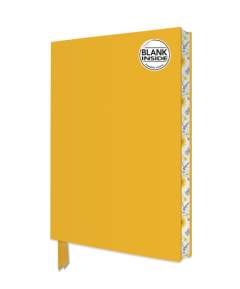 Sunny Yellow Blank Artisan Notebook 1