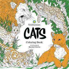 Cats a Smithsonian Coloring Book 1