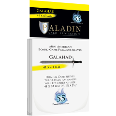 Paladin Galahad Board Game Sleeves 41x63 mm (55) 1